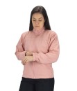 Conjunto Agasalho Feminino Butu Biru Tactel Microfibra Semi impermeável - Rosa